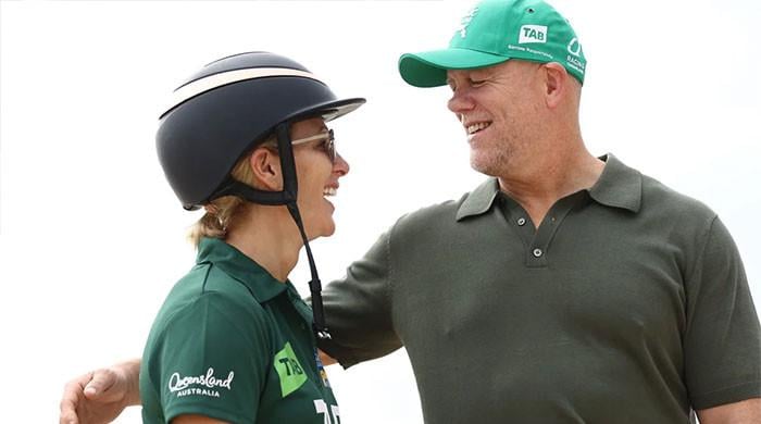 Zara and Mike Tindall's reunion with familiar faces is going viral