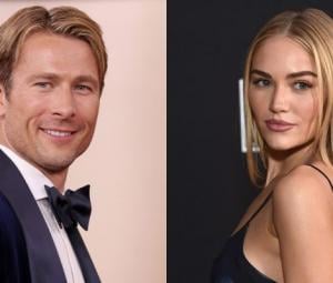 Glen Powell attends Golden Globes afterparty with beau Michelle Randolph