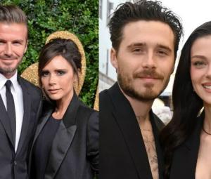Brooklyn Beckham copies dad David's gestures in Nicola Peltz's birthday