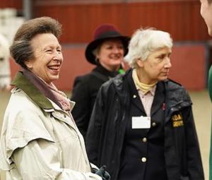 Princess Anne back on duty to keep the royal engine running