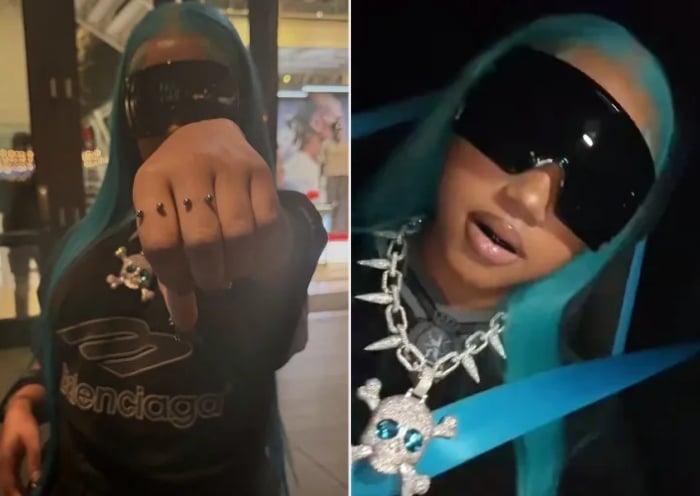 North West gains attention again for her body piercing