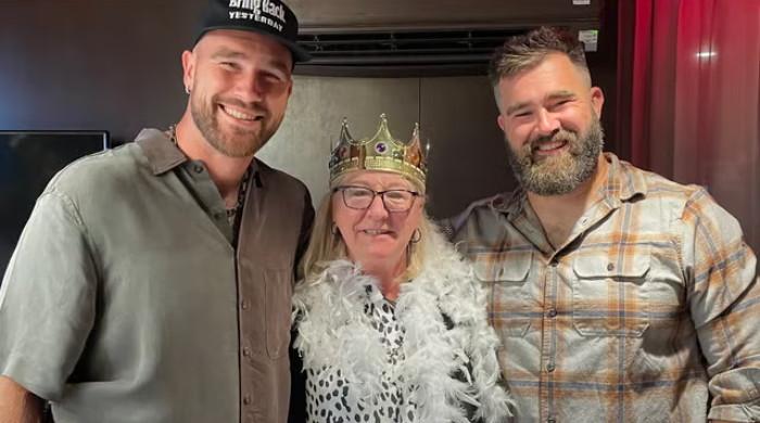 Travis, Jason Kelce react to mom's reality TV debut after digs to exes