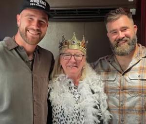 Travis, Jason Kelce react to mom's reality TV debut after digs to exes