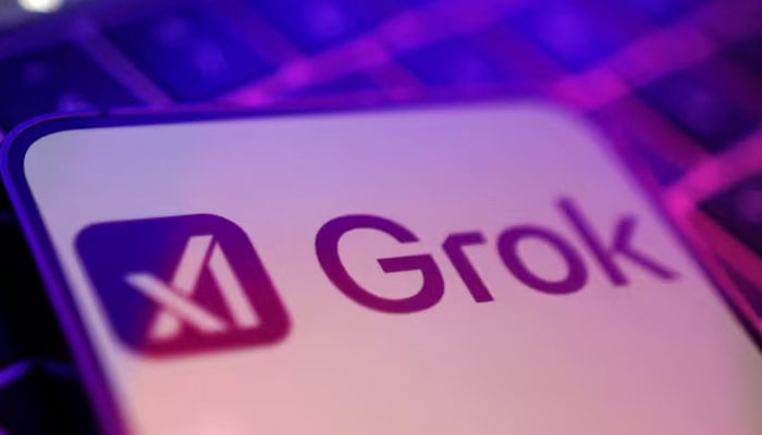 xAI and Grok logos are seen in this illustration taken, February 16, 2025. — Reuters