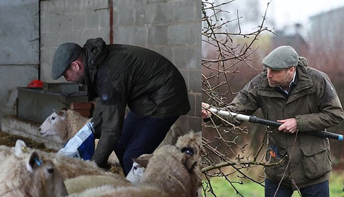 Prince William caught dirty handed in Herefordshire