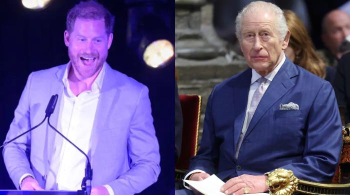 Harry and Meghan's stunt draws King Charles in focus: watch