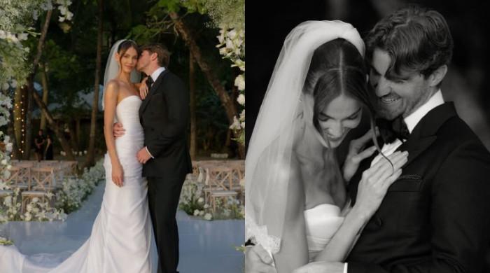 'The Chainsmokers' famed Drew Taggart shares photos of his dreamy wedding