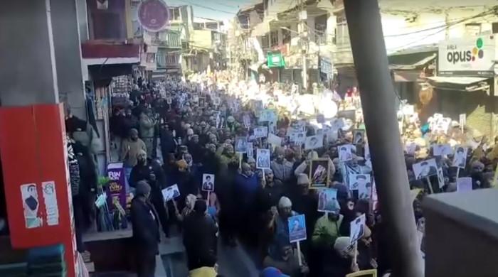 Pro-Iran protests held in Indian-occupied Ladakh