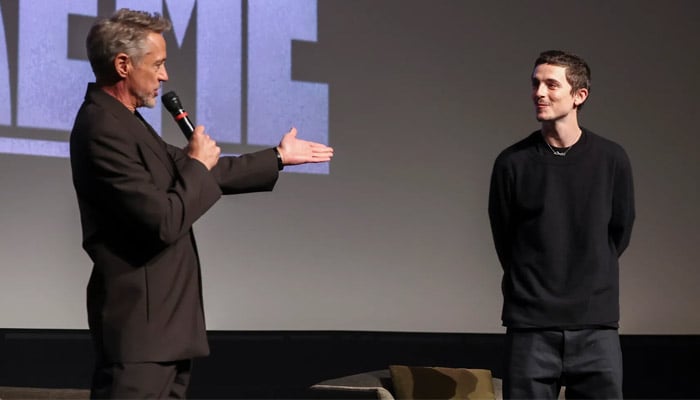 Robert Downey Jr. hails Timothée Chalamet as ‘one of the greats’