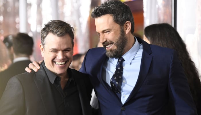Ben Affleck and Matt Damon take playful digs at each other in The Rip promo
