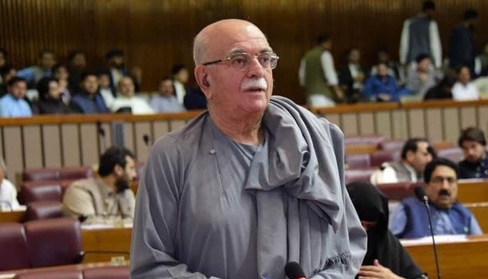 TTAP chief and newly-appointed NA Opposition Leader Mahmood Khan Achakzai. — X@MKAchakzaiPKMAP/File