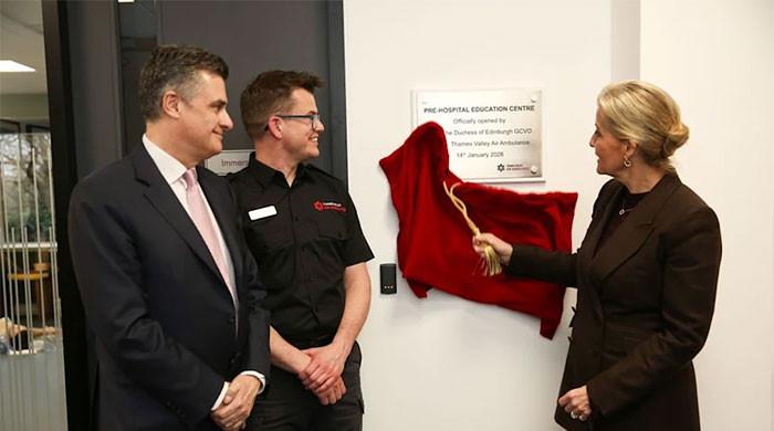 Duchess of Edinburgh's espresso style at Thames Valley