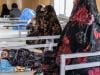 Afghan mothers seek hospital help for malnourished children