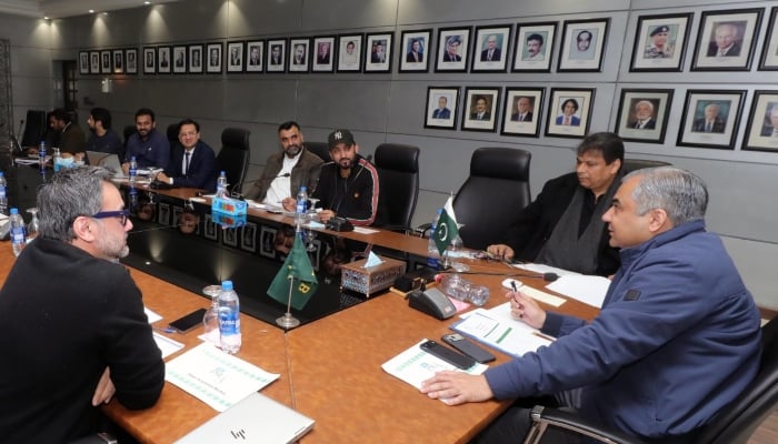 The Pakistan Super League (PSL) Governing Council meeting, chaired by Pakistan Cricket Board (PCB) Chairman Mohsin Naqvi, along with representatives of all eight PSL franchises, took place at the National Cricket Academy (NCA) in Lahore on January 16, 2026. — PCB