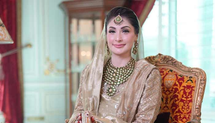 Punjabs Chief Minister Maryam Nawaz at wedding ceremony of Junaid Safdar in Jati Umra, Lahore, on January 17, 2026. — Instagram/irfanahson