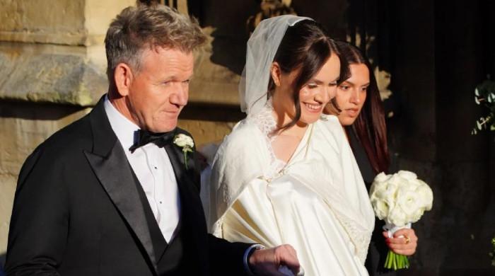 Gordon Ramsay proves he's just like any dad in emotional wedding video