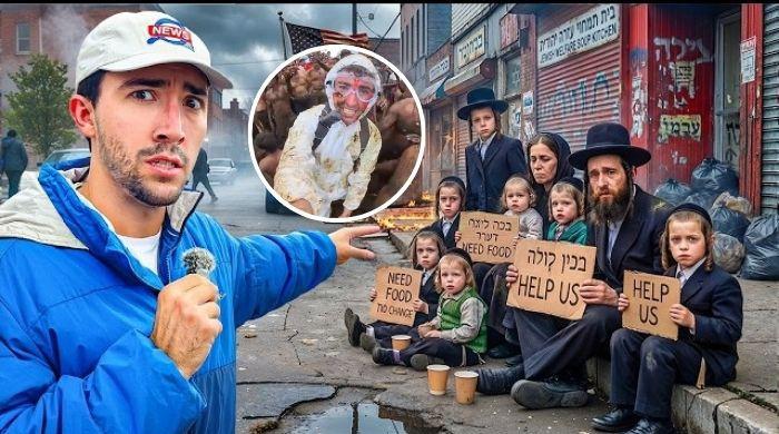 YouTuber who exposed India's poop-throwing festival investigates 'welfare-addicted' Jewish town