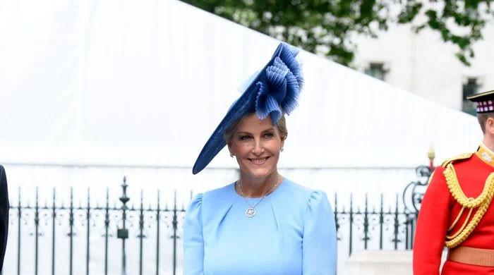 Duchess of Edinburgh's monochrome magic at UN anniversary event