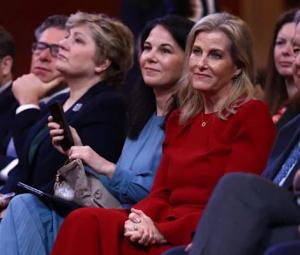 Duchess of Edinburgh's monochrome magic at UN anniversary event