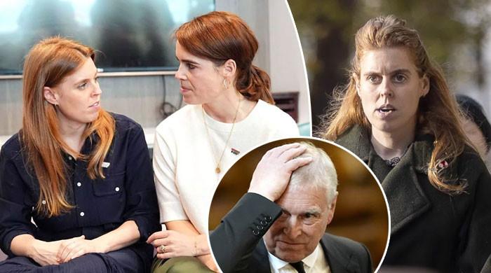 Princess Beatrice reacts to Eugenie's tough call amid Andrew's eviction
