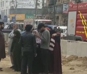 ‘There is no information': Families search for loved ones after Gul Plaza fire