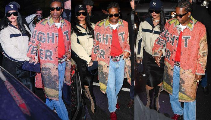 Rihanna glows with pride as A$AP Rocky celebrated after SNL