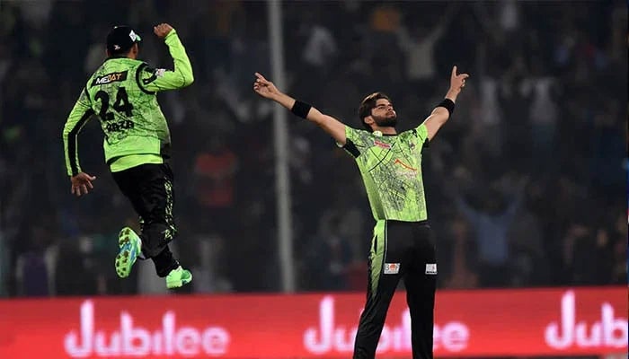 Pakistans T20 Captain, Shaheen Shah Afridi, can be seen during the HBL PSL match. — AFP/File