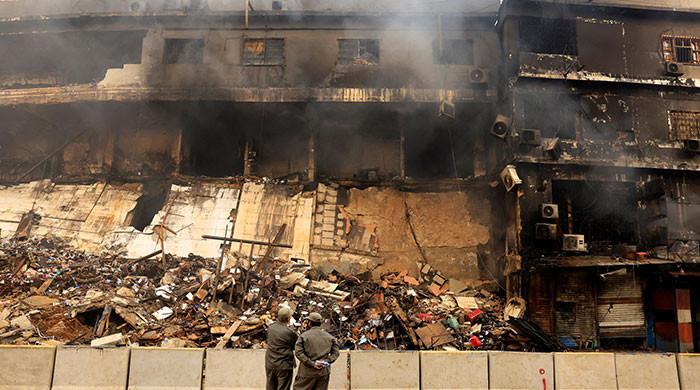 Gul Plaza inferno doused, fatalities rise to 14 as rescuers expand search for missing