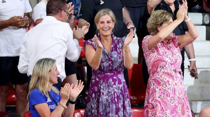 Duchess Sophie makes time in special moment for fans