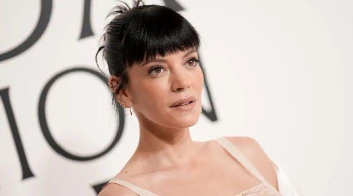 Lily Allen calls it a miracle after being run off the road by heavy vehicle
