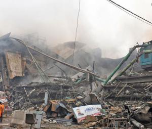 Gul Plaza inferno doused, fatalities rise to 14 as rescuers expand search for missing