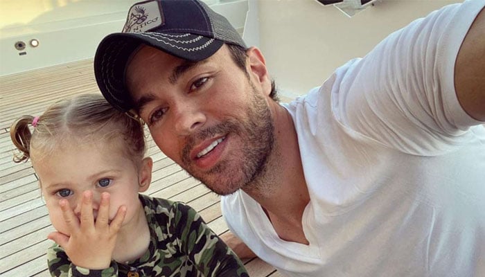 Enrique Iglesias’ daughter steals show in playful video: Watch