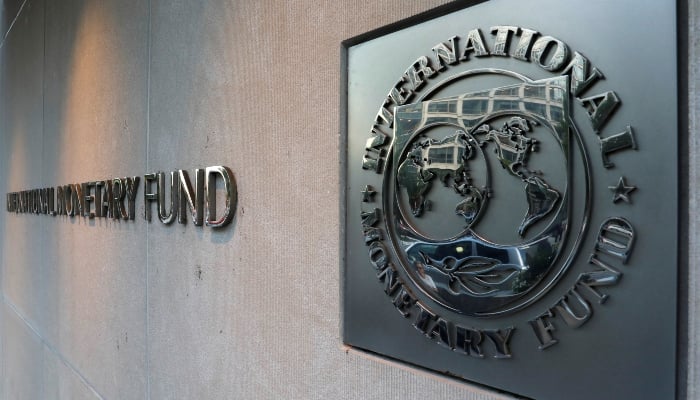 International Monetary Fund (IMF) logo is seen outside the headquarters building in Washington, US, September 4, 2018. — Reuters