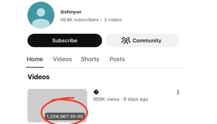 Truth behind YouTube’s longest video spanning 1.7 billion hours