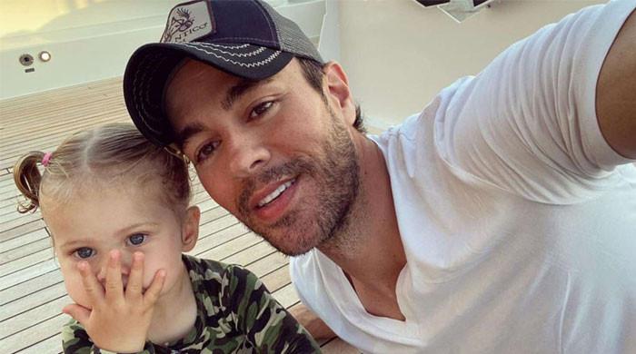 Enrique Iglesias' daughter steals show in playful video: Watch