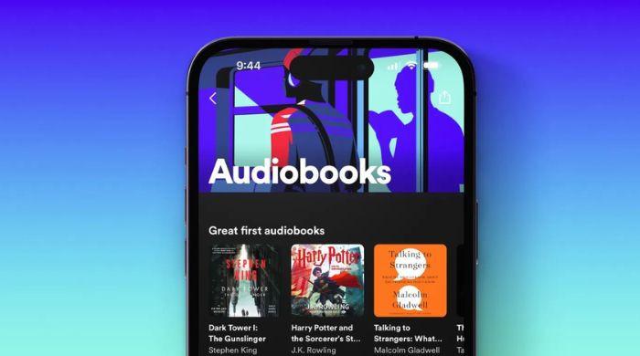 Spotify's new feature sync audiobooks with paper books