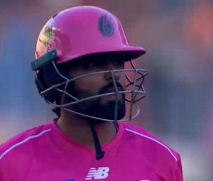 WATCH: Babar Azam falls for duck in BBL 15 qualifier