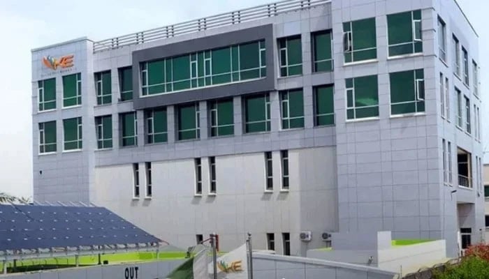 A view of the K-Electric (KE) head office in Karachi. — K-Electric website/File