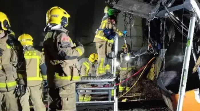 Spain train crash: Driver killed, 37 injured near Barcelona