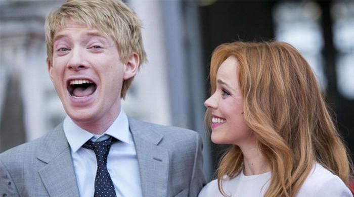 Domhnall Gleeson jokes Rachel McAdams doesn't deserve Walk of Fame star