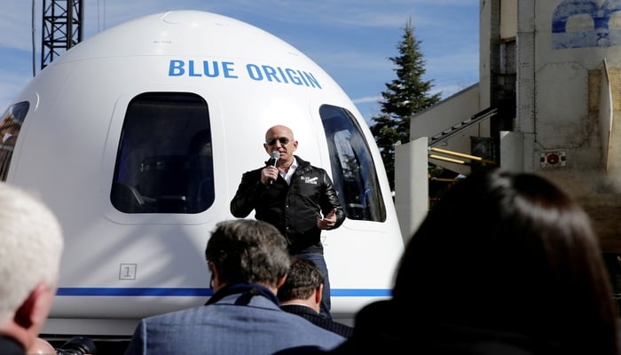 Bezos Blue Origin announces to send 5,400 internet satellites to rival Musks Starlink