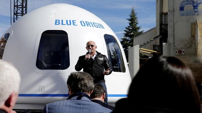 Bezos' Blue Origin announces to send 5,400 internet satellites to rival Musk's Starlink
