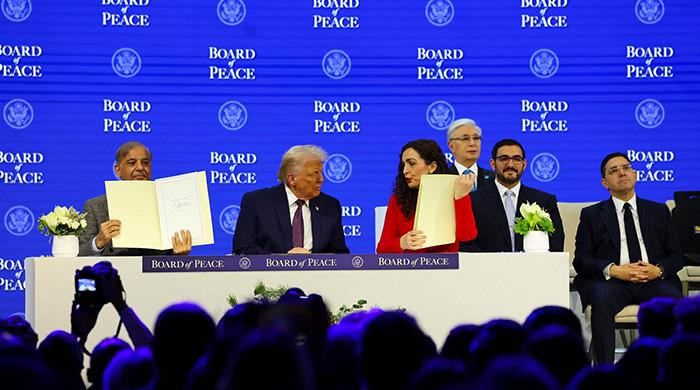 PM Shehbaz, other global leaders sign Trump-led Board of Peace charter