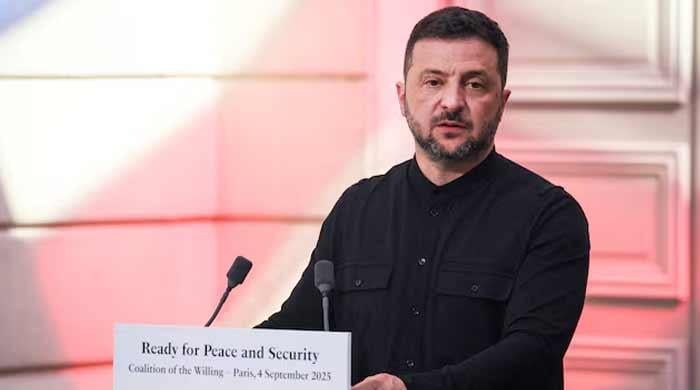 In fiery Davos speech, Zelensky blasts EU, says US 'security guarantees' ready