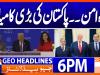 Geo Headlines 6 PM | 22nd January 2026