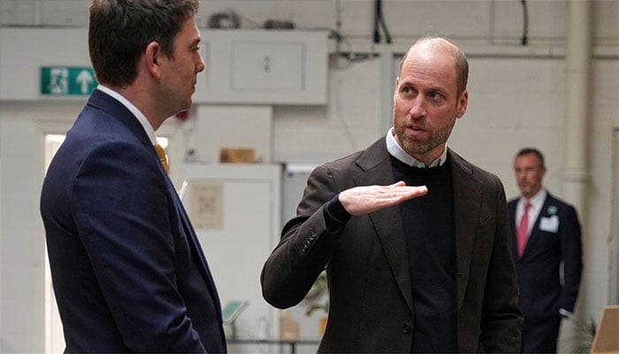 Prince William jokes about having Princess Charlotte at home