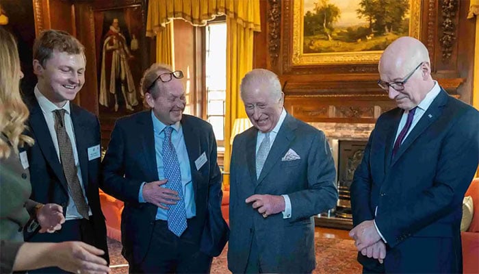 King Charles savours notes of toffee, wishing Harry were sharing it