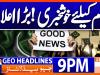 Geo Headlines 9 PM | 23rd January 2026
