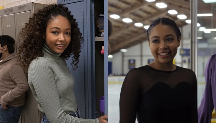 Millie Davis as Riley Monroe in ‘Finding Her Edge’ Netflix cast