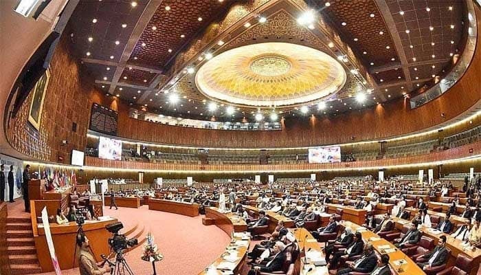 The National Assembly during a session in Islamabad. — APP/File